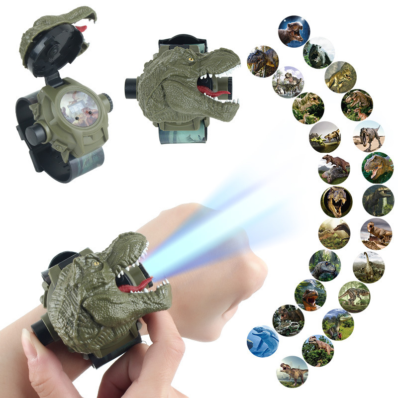 Kids Educational Watch - Trẻ Em Khủng Long Chiếu Đồng