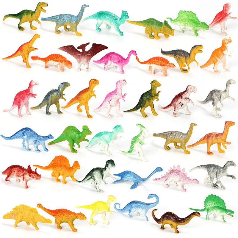 Kids Education In Japan - 39Pcs/Lot Mini Dinosaur Figures Model Children's
