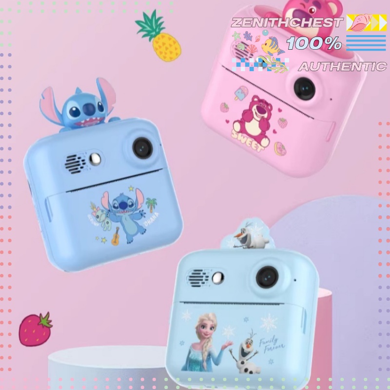Kids Education In Japan - Disney Elsa Stitch Camera Toy /