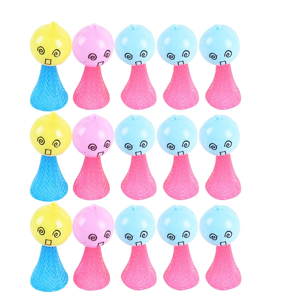 Kids Education Activities - 20Pcs Springy Mini Bounce Figures Educational
