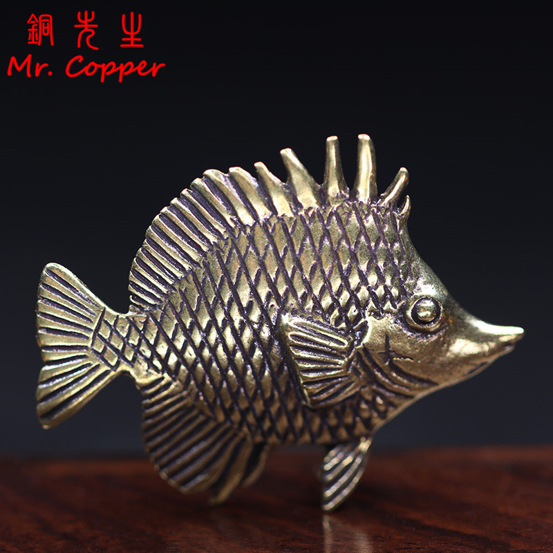 Retro Brass Ocean Clown Fish W - đánh giá và giá Kids Educational Watch