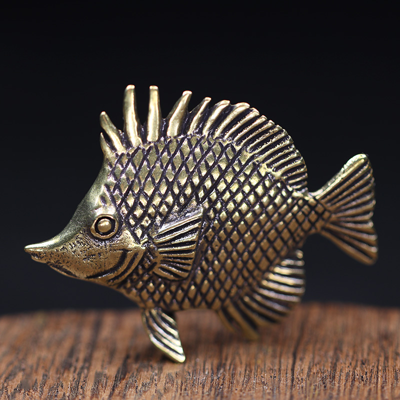 Retro Brass Ocean Clown Fish W - đánh giá và giá Kids Educational Watch