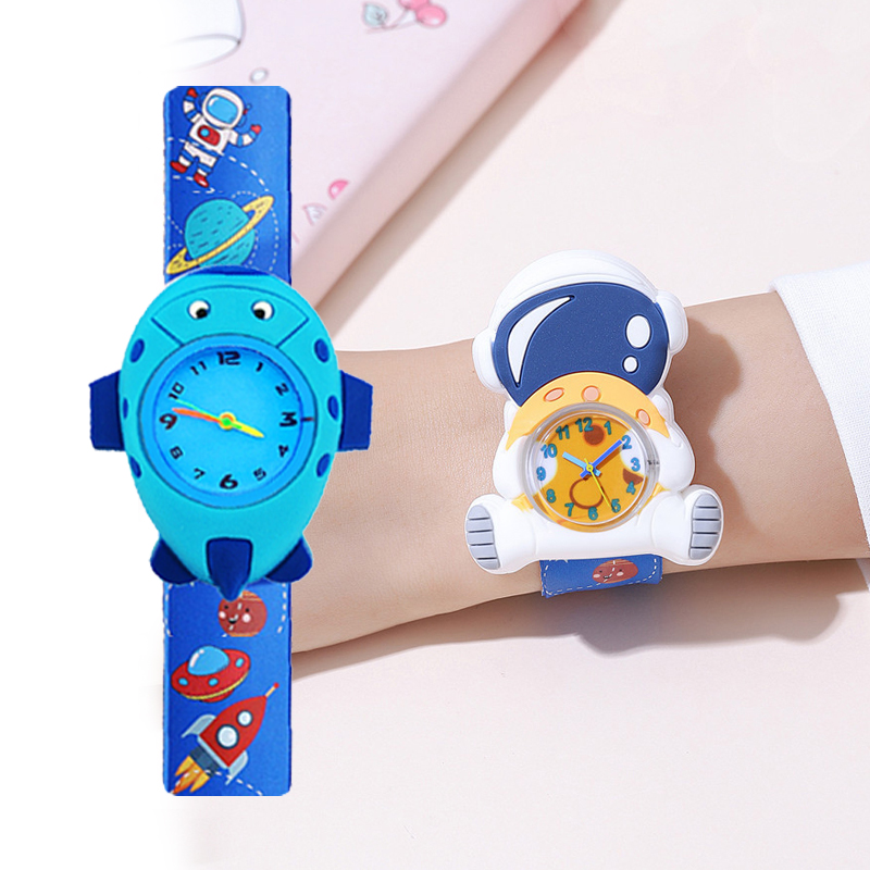Cartoon Astronaut Kids Slap Wa - đánh giá và giá Kids Educational Watch