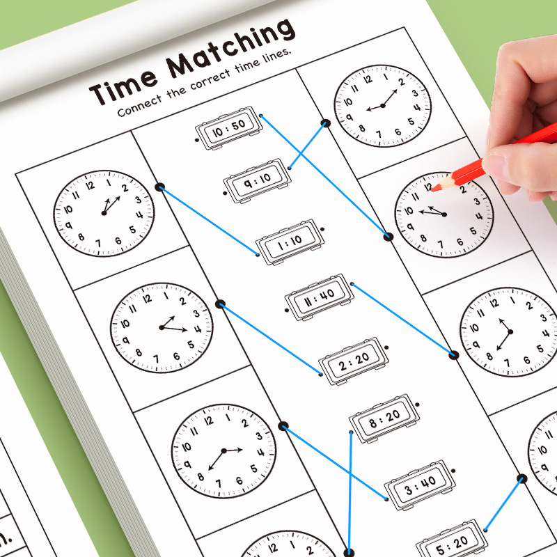 Kids Telling Time Educational  - đánh giá và giá Kids Education Worksheet