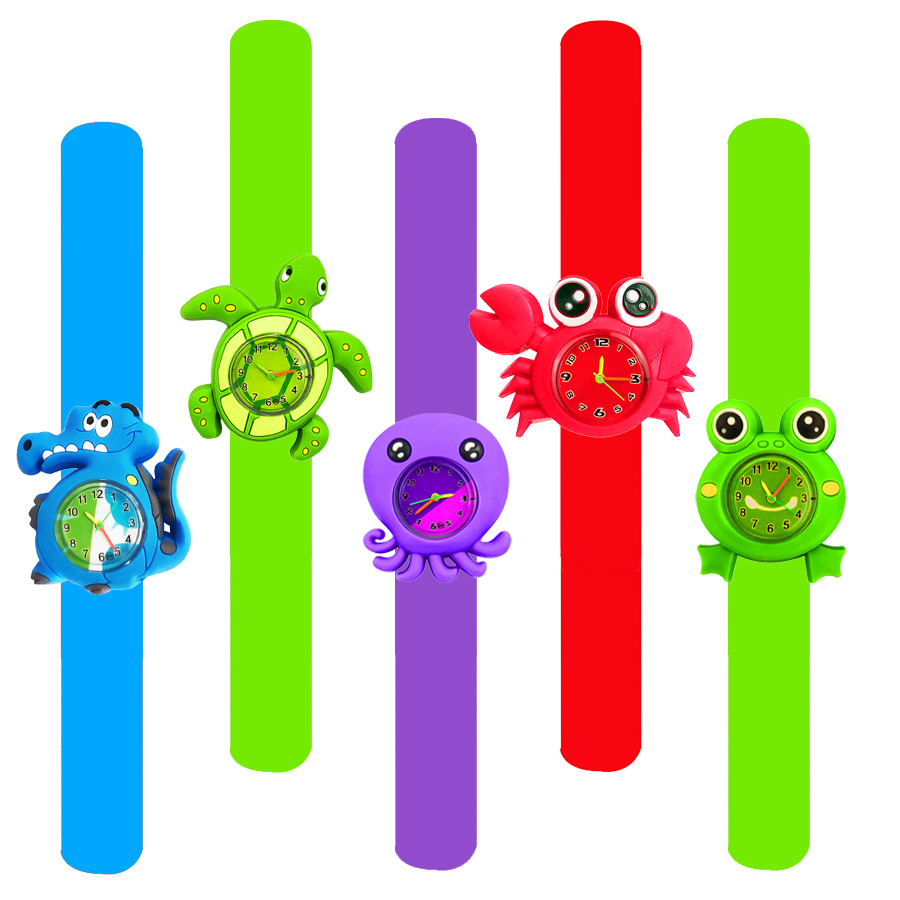 Cartoon Dolphins Sharks Childr - đánh giá và giá Kids Educational Watch