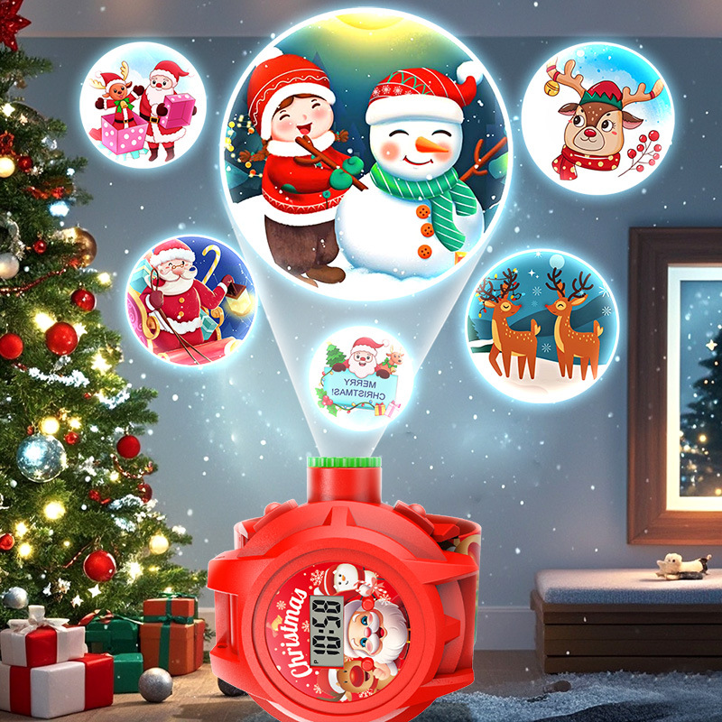Christmas Projection Watch Chi - đánh giá và giá Kids Educational Watch