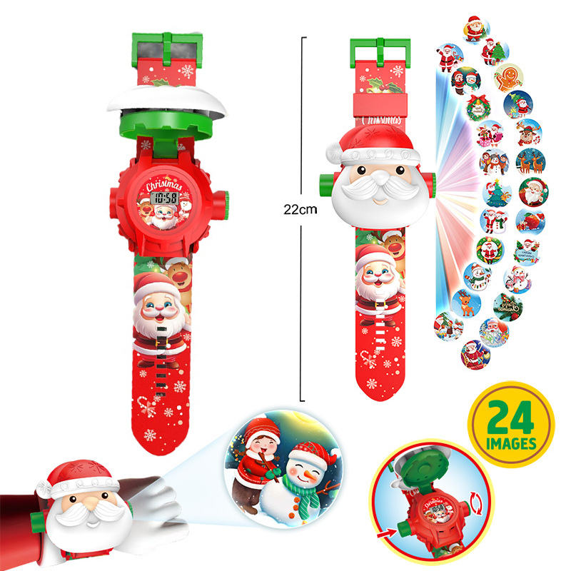 Christmas Projection Watch Chi - đánh giá và giá Kids Educational Watch