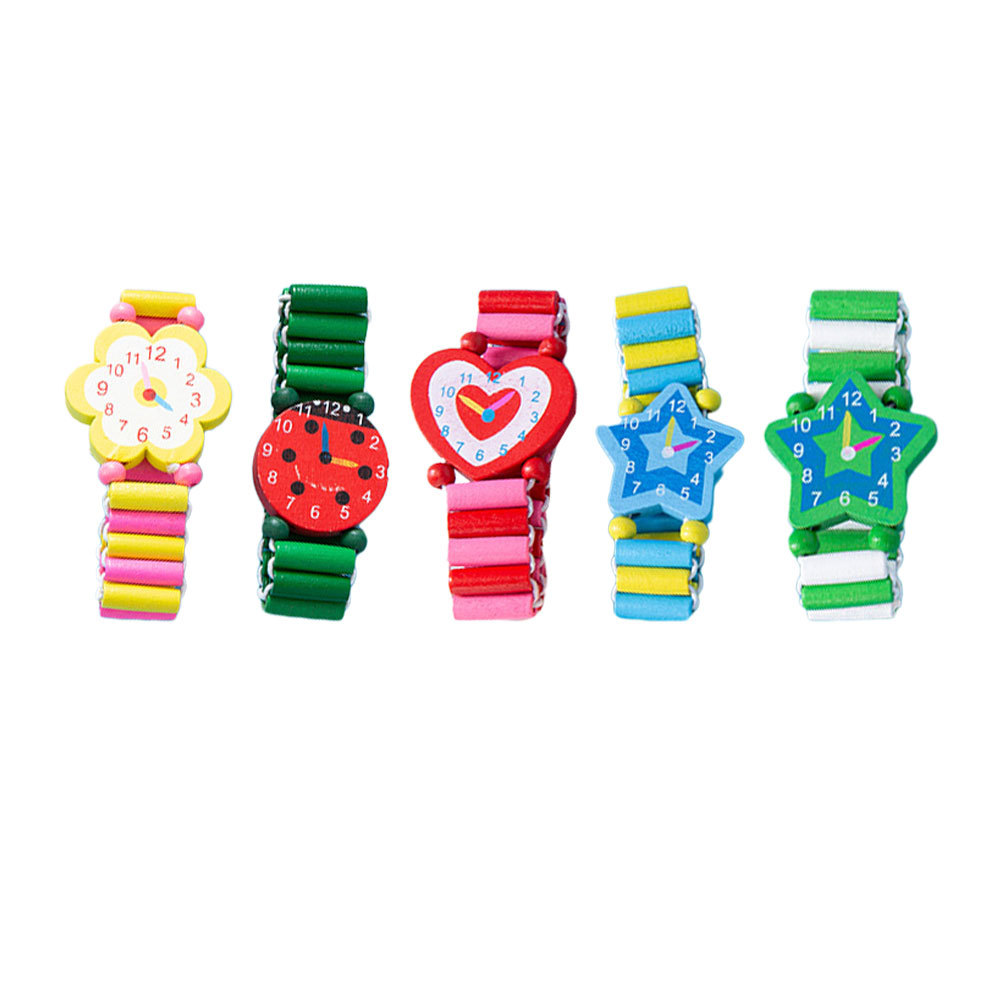 5pcs Children Colorful Bracele - đánh giá và giá Kids Educational Watch