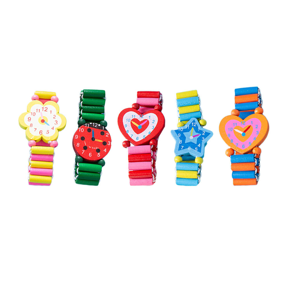 5pcs Children Colorful Bracele - đánh giá và giá Kids Educational Watch