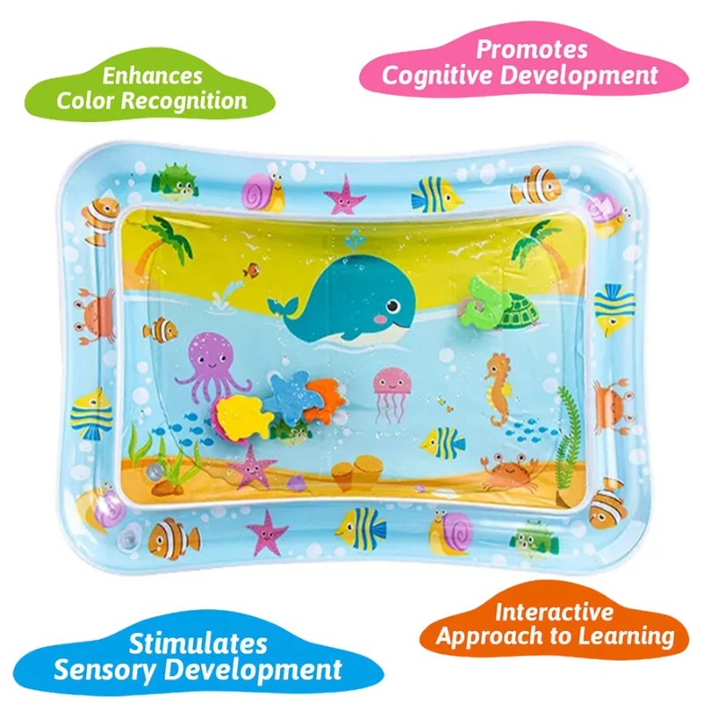 Baby Water Play Mat Inflatable - đánh giá và giá Kids Education Activities