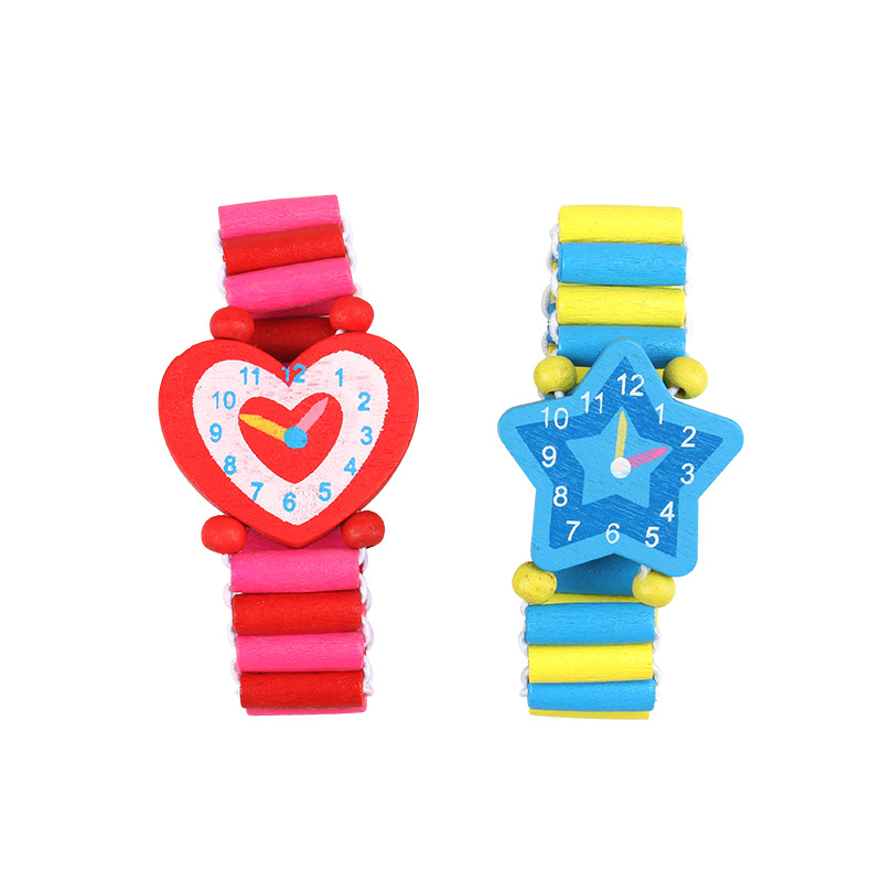 3 Cái/lốc Gỗ Đồng Hồ Nữ Đẹp Ho - đánh giá và giá Kids Educational Watch