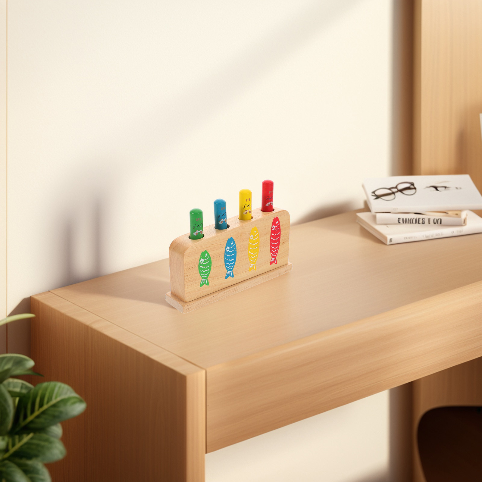 1Set Wooden Cat Matching Game  - đánh giá và giá Kids Education Activities