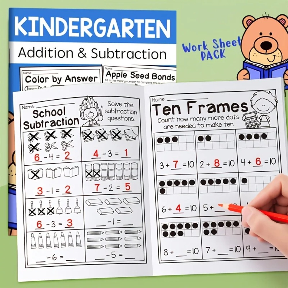 Addition Subtraction Worksheet - đánh giá và giá Kids Education Worksheet