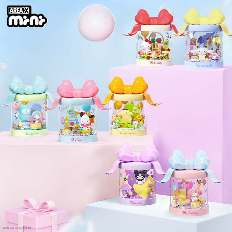 AREAX Brick Area Sanrio Hello  - đánh giá và giá Kids Education In Japan