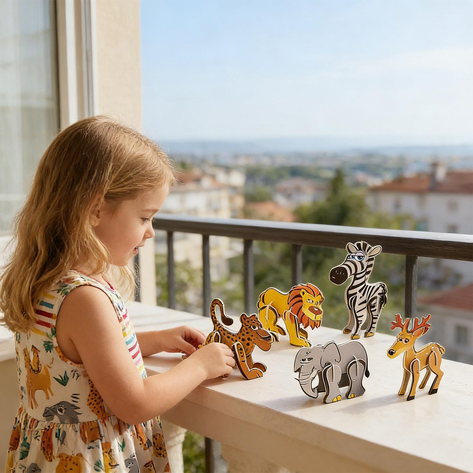 3D Jigsaw Puzzles For Kids 7 P - đánh giá và giá Kids Education Activities